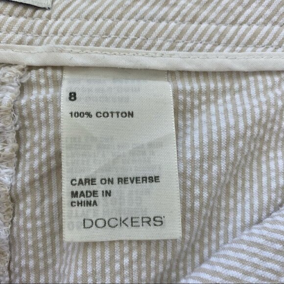 Dockers skort in ๐ฏ cotton seersucker fabric - Picture 7 of 11